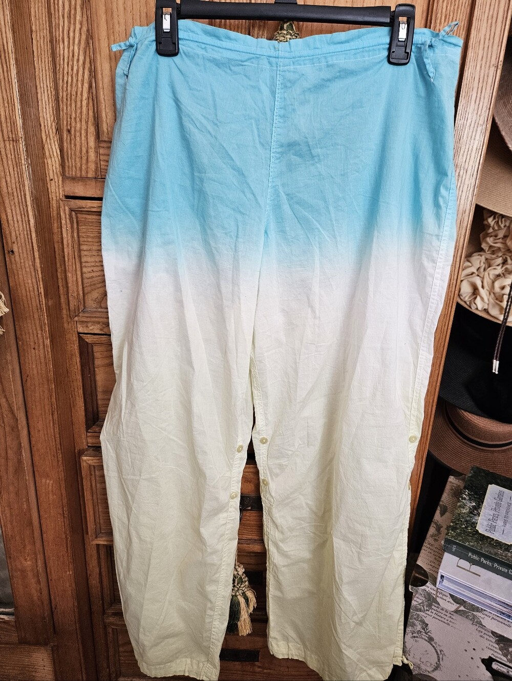Vintage Victoria's Secret Pajama Pant Color Fade Large NWT